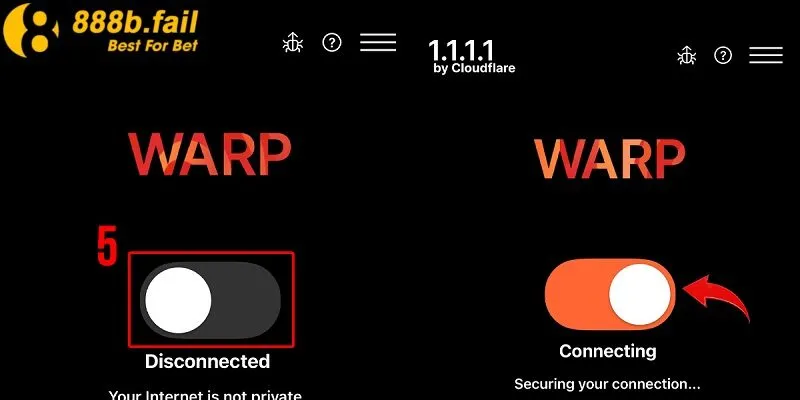 Cách Dùng 1.1.1.1 Để Truy Cập 888b Nhanh Chóng Và An Toàn 3 Lưu ý khi dùng 1.1.1.1 để chơi tại 888b